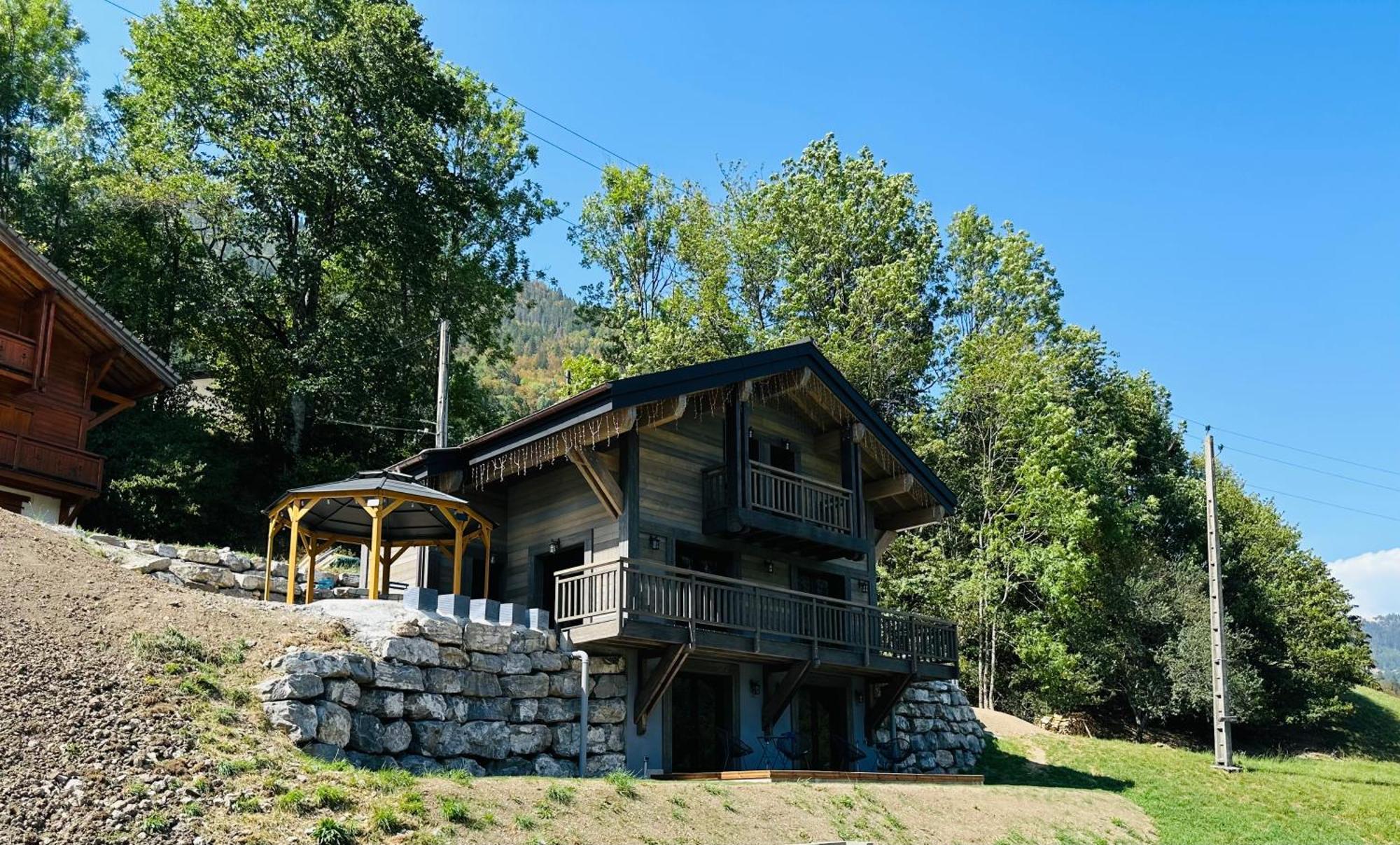 Willa Chalet Du Bonheur Bonnevaux  Zewnętrze zdjęcie