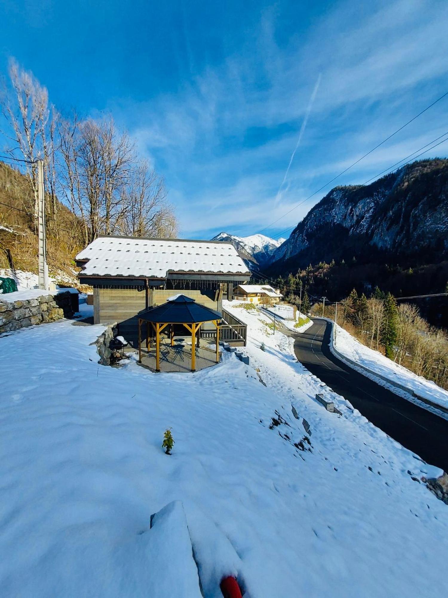 Willa Chalet Du Bonheur Bonnevaux  Zewnętrze zdjęcie