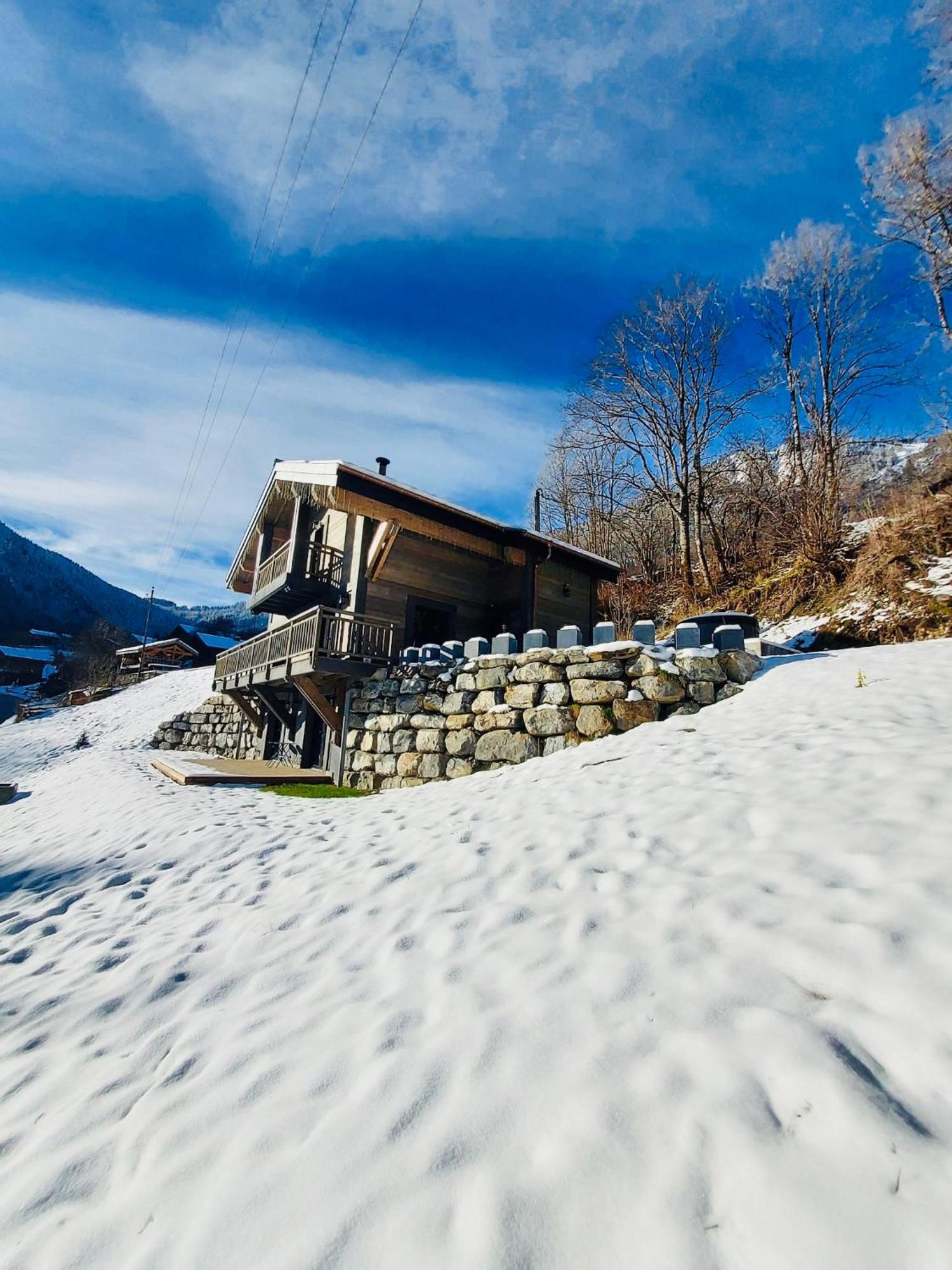 Willa Chalet Du Bonheur Bonnevaux  Zewnętrze zdjęcie